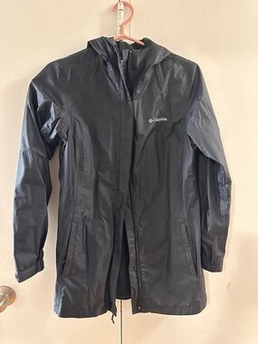 Columbia Black Waterproof Jacket (XS)